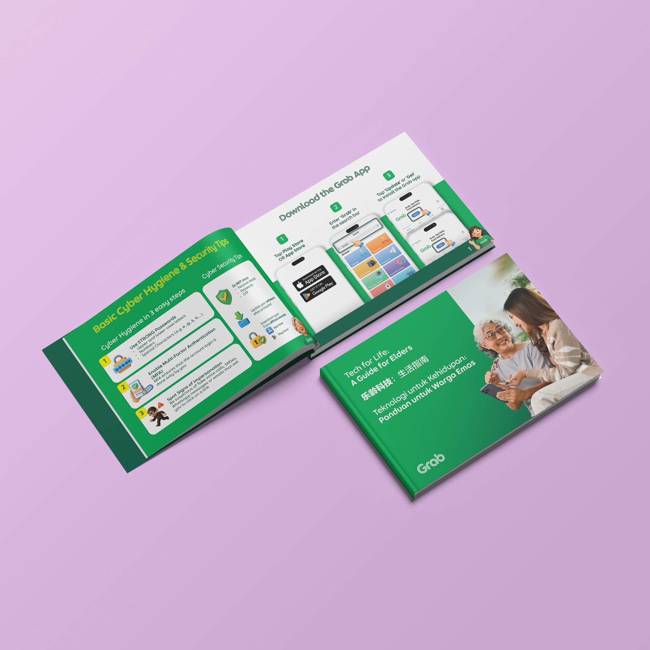 GrabAcademy Seniors Digital Literacy POSM GrabAcademy Seniors Digital Literacy POSM